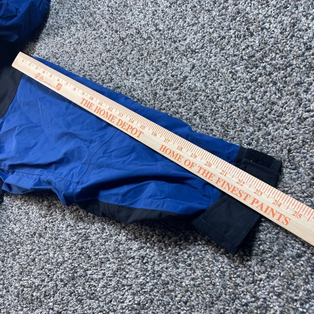 The North Face‎ Gore-Tex Hooded Jacket Men's Medium Blue Black Waterproof Shell